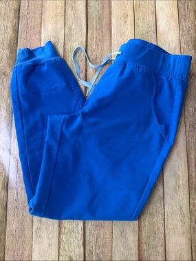 Figs Women's Royal Blue Drawstring Jogger Pants